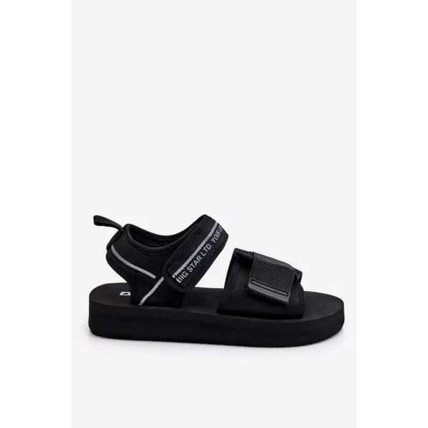  Ženske sandale BIG STAR SHOES LL274784 CRNA 