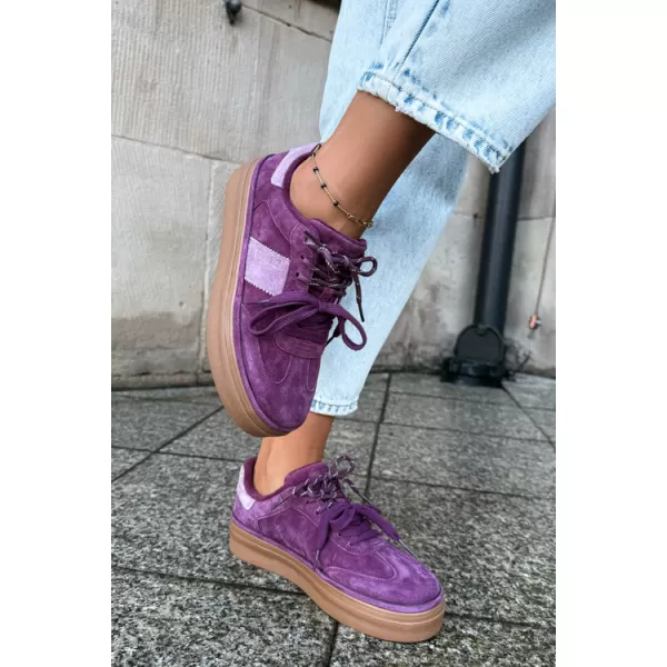  Ženske tenisice BIG STAR SHOES UU274772 LJUBIČASTE SJENE 