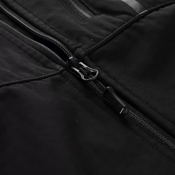  Muška softshell jakna ALPINE PRO GEDER CRNA 