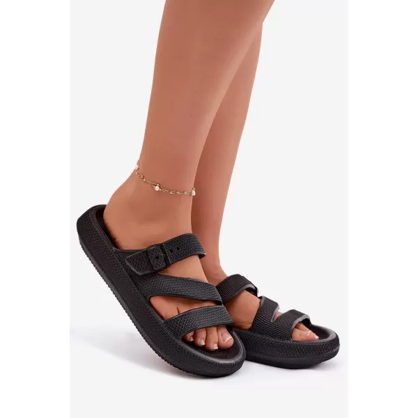  Ženske papuče BIG STAR SHOES TT274A037 CRNA 