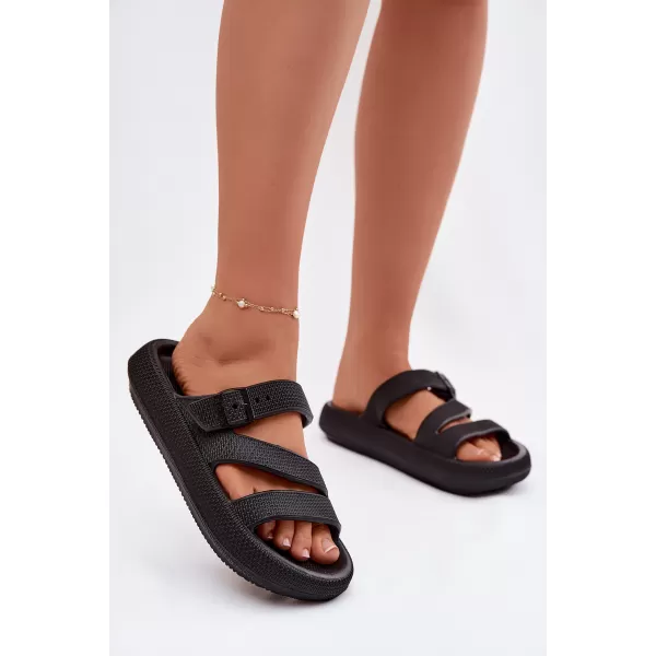  Ženske papuče BIG STAR SHOES TT274A037 CRNA 