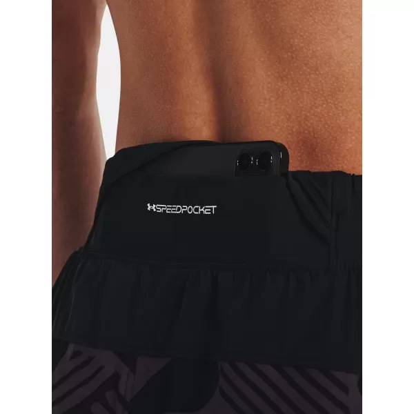  Muške kratke hlače UNDER ARMOUR WE RUN IN PEACE SHORT 1377048-001 CRNA 