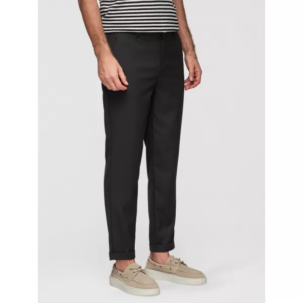  Muške chino hlače OMBRE P1525 CRNA 
