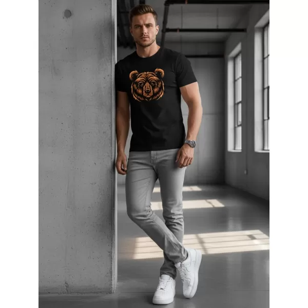  Muška majica kratkih rukava DSTREET NX043R CRNA 