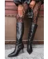 Ženske čizme BIG STAR SHOES UU274497 CRNA