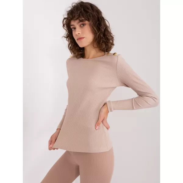  Ženska bluza BASIC FEEL GOOD RV-BZ-9204.40X BEŽ 