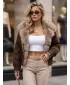 Ženska jakna DSTREET TY5839 SMEĐA