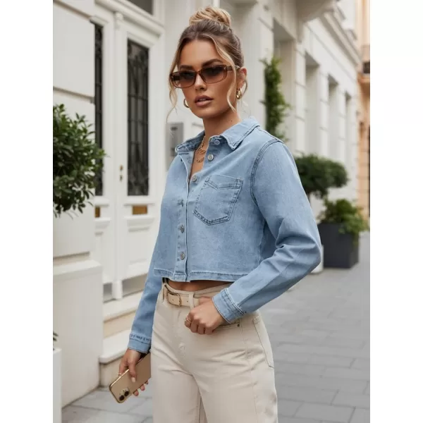  Ženska jakna DSTREET TY5691 PLAVA 