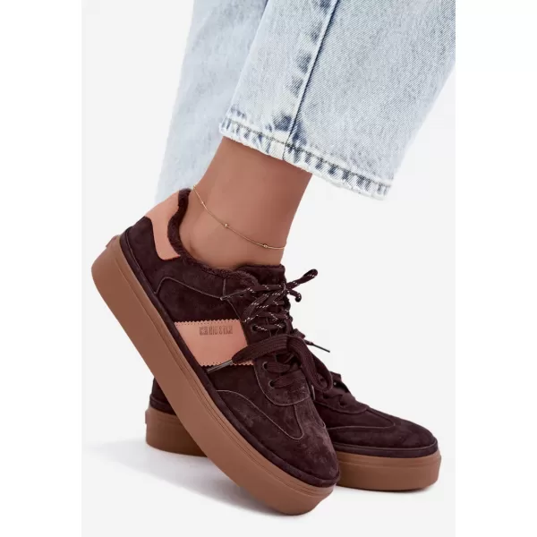  Ženske tenisice BIG STAR SHOES UU274770 SMEĐE/BEŽ SJENE 