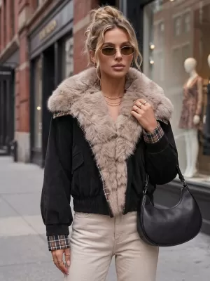 Ženska jakna DSTREET TY5842 CRNA