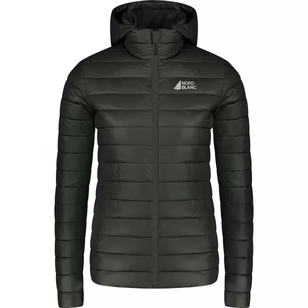  Prošivena ženska jakna NORDBLANC NIMBUS WJL8395 TAMNO ZELENA 