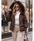 Ženska jakna DSTREET TY5744 SMEĐA
