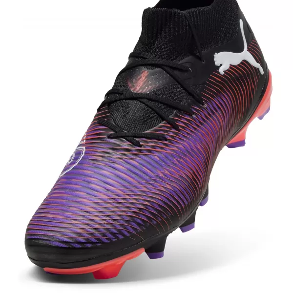  Kopačke PUMA FUTURE 8 PRO FG/AG 108139-01 CRNO/BIJELO/SJAJNO CRVENO 