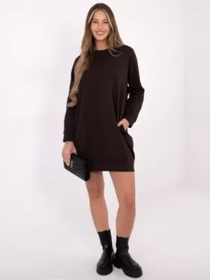 Haljina BASIC FEEL GOOD RV-TU-5184.93P TAMNO SMEĐA