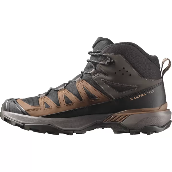 Muške cipele SALOMON X ULTRA 360 MID GORE-TEX L45473200 CRNI/TAMNI GALEB SIVI/TAMNA ZEMLJA 