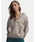 Ženski sweatshirt UNDER ARMOUR ICON FLEECE HZ HOODIE 6012843-203 SMEĐA