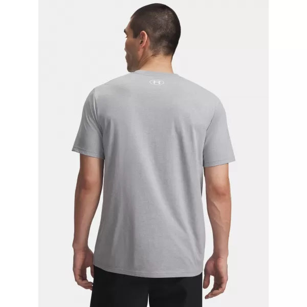  Muška majica kratkih rukava UNDER ARMOUR UA SPORTSTYLE LOGO UPDATE SS 1382911-037 SIVA 