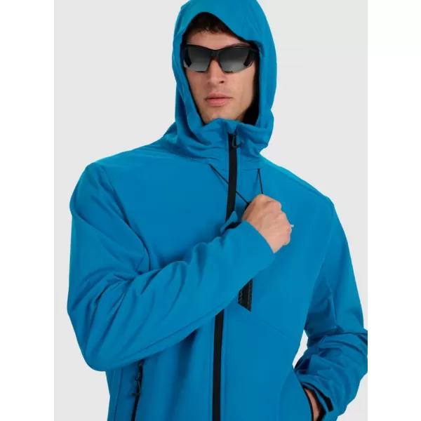  Muška softshell jakna 4F RAW25TSOFM506 PLAVA 