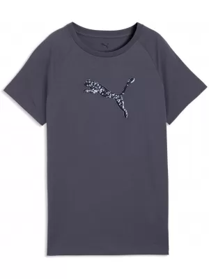 Ženska majica kratkih rukava PUMA ESS SEQUINS TEE 69457635 TINTNE DUBINE
