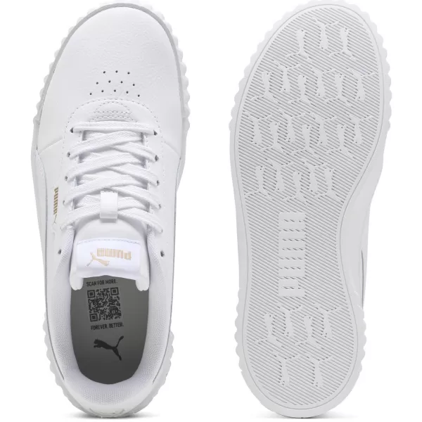  Ženske cipele PUMA CARINA 3.0 40036501 PUMA BIJELA/PUMA ZLATNA 