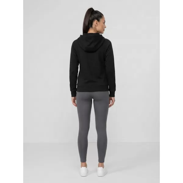  Ženski sweatshirt 4F WMM00TSWSF2535 DUBOKA CRNA 
