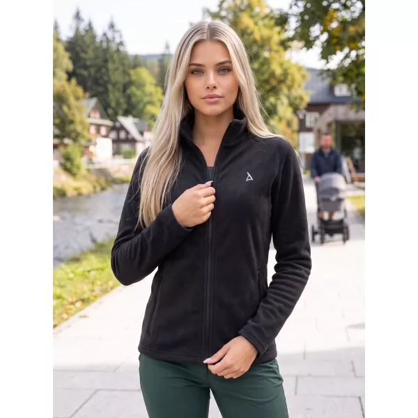  Ženska majica od flisa ALTISPORT ALW002852 CRNO I SREBRNO 