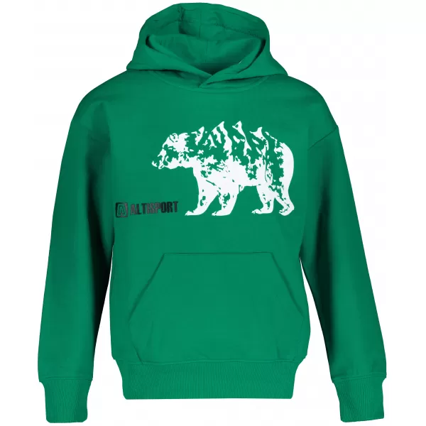  Dječji sweatshirt ALTISPORT ALM193422 SREDNJE ZELENA 