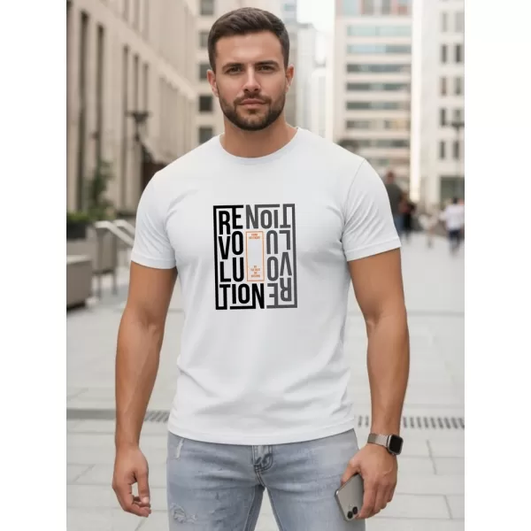  Muška majica kratkih rukava DSTREET NX0143R-WH BIJELA 