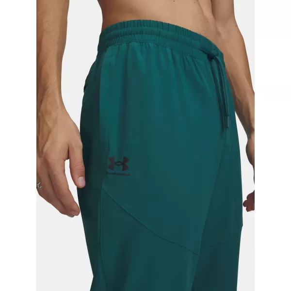  Muške trenirke UNDER ARMOUR VIBE WOVEN JOGGER 1386557-338 ZELENA 