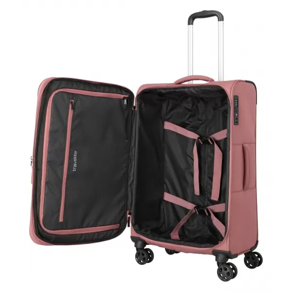  Kofer TRAVELITE Kick Off 4w M exp RUŽA 