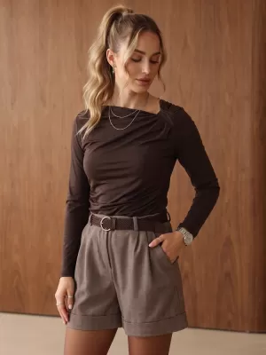 Ženska bluza DSTREET RY2946 SMEĐA