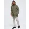 Muška parka OMBRE OM-JALJ-0310 TAMNOMASLINASTO