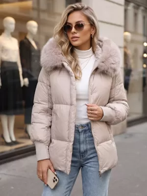 Ženska jakna DSTREET TY6001 BEŽ