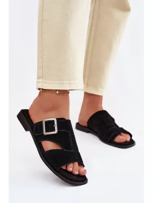 Ženske papuče BIG STAR SHOES TT274477 CRNA