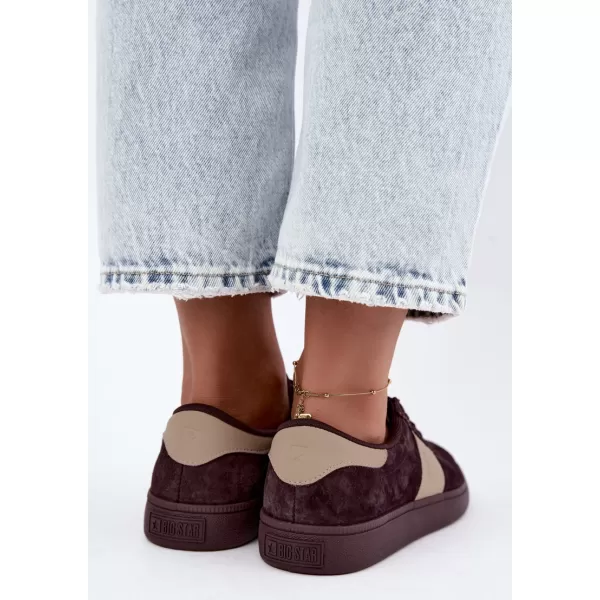  Ženske tenisice BIG STAR SHOES UU274438 SMEĐE/BEŽ SJENE 