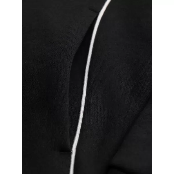  Muški sweatshirt OMBRE B1721 CRNA 
