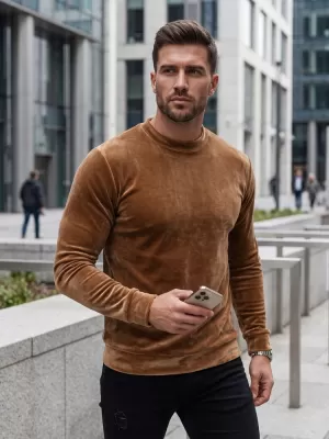 Muški sweatshirt DSTREET BX5530 KARAMELA