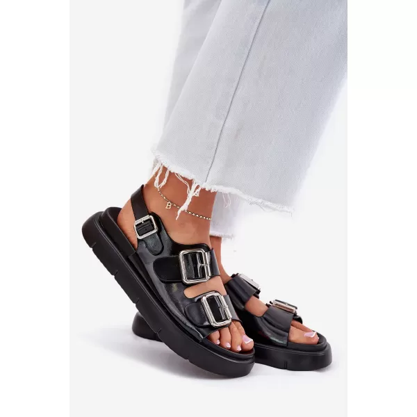  Ženske sandale BIG STAR SHOES RR274662 CRNA 