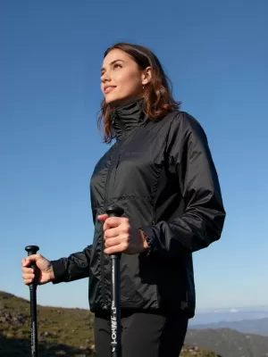 Ženska ultralagana jakna ALPINE PRO GEREDA CRNA