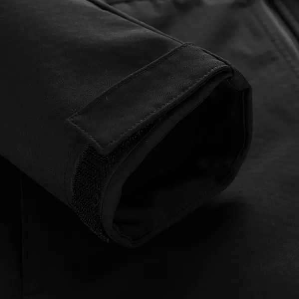  Muška softshell jakna ALPINE PRO GEDER CRNA 