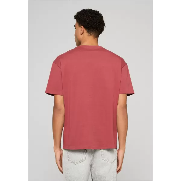 Muška majica kratkih rukava URBAN CLASSICS TB8012-22403 PEČENA JABUKA CRVENA 