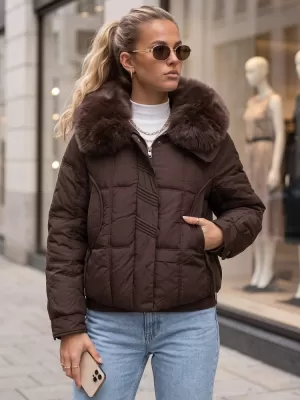 Ženska jakna DSTREET TY6040 SMEĐA