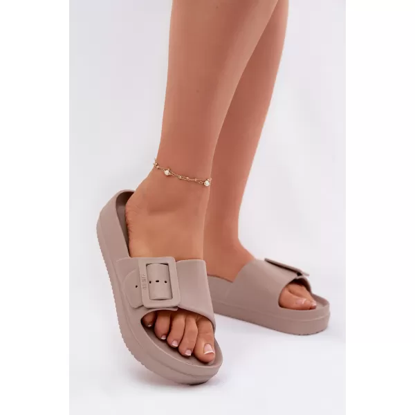  Ženske papuče BIG STAR SHOES TT274A079 BEŽ 