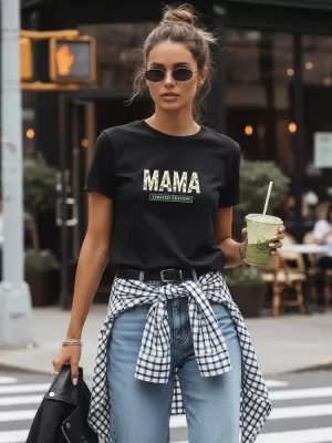 Ženska majica kratkih rukava DSTREET NX5031RY CRNA