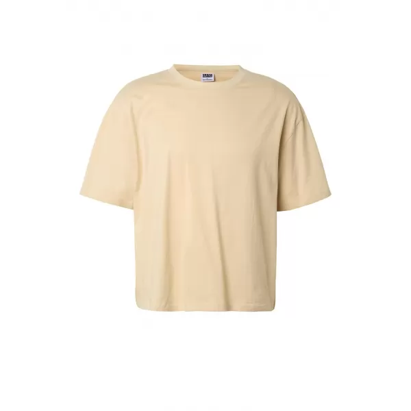  Muška majica kratkih rukava URBAN CLASSICS TB8398-00208 PIJESAK 