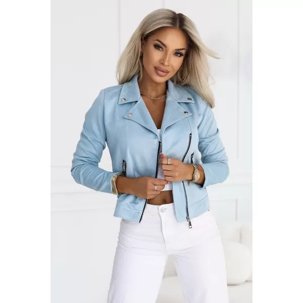 Ženska jakna NUMOCO 481-7 TIRKIZNO PLAVA 