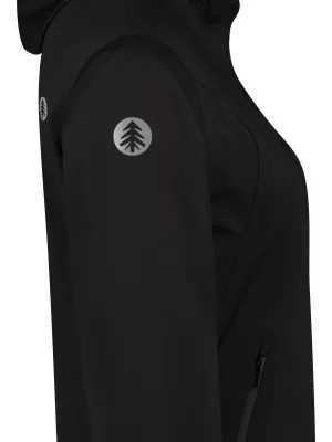 Ženska softshell jakna NORDBLANC OUTLAND NBSSL8324 CRNA