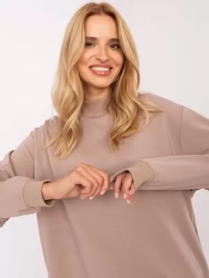 Ženski sweatshirt BASIC FEEL GOOD RV-BL-5185.79P TAMNO BEŽ