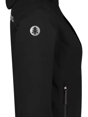 Ženska softshell jakna NORDBLANC BLINK NBSSL8320 CRNA