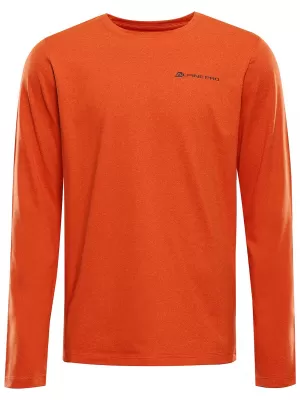 Muška majica kratkih rukava koja se brzo suši ALPINE PRO LOUS MANDARINA TANGO